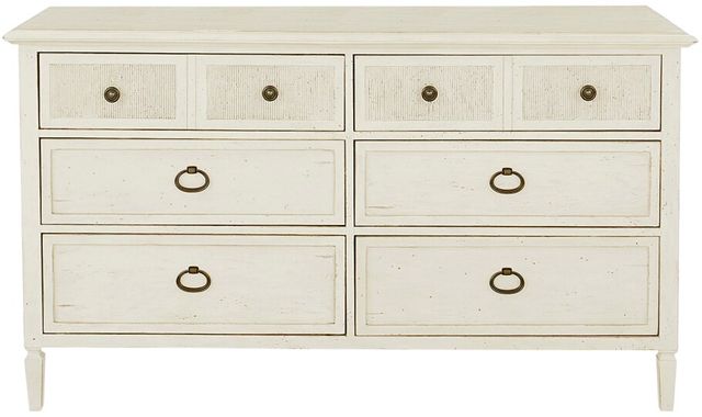 Bassett® Furniture Shoreline Sea Salt White Dresser-0