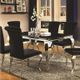 Coaster® Betty 4-Piece Black Side Chairs-2