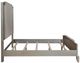Liberty Furniture Montage Platinum California King Upholstered Panel Bed-4