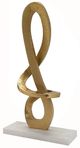 A & B Home Gold Knot Decorative Statue-0