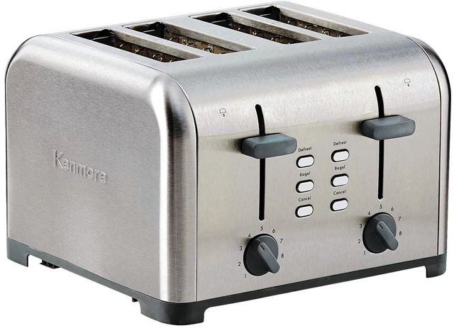 Kenmore® 4 Slice Stainless Steel Toaster-0