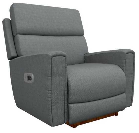 La-Z-Boy® Apollo Graphite Power Rocking Recliner with Headrest-0
