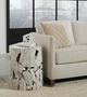 Modus Furniture One Bleached Teak Round End Table-1