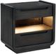Coaster® Leandro 5-Piece Burnished Black California King Panel Bedroom Set-5