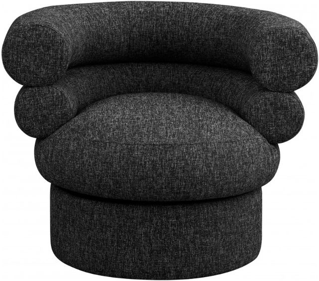 Meridian Furniture Valentina Black Swivel Accent Chair-1