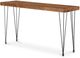 Moe's Home Collection Boneta Natural Console Table with Black Metal Legs-2
