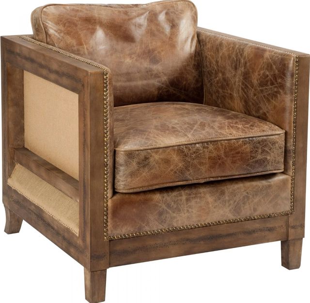 Moe's Home Collection Darlington Light Brown Club Chair-0