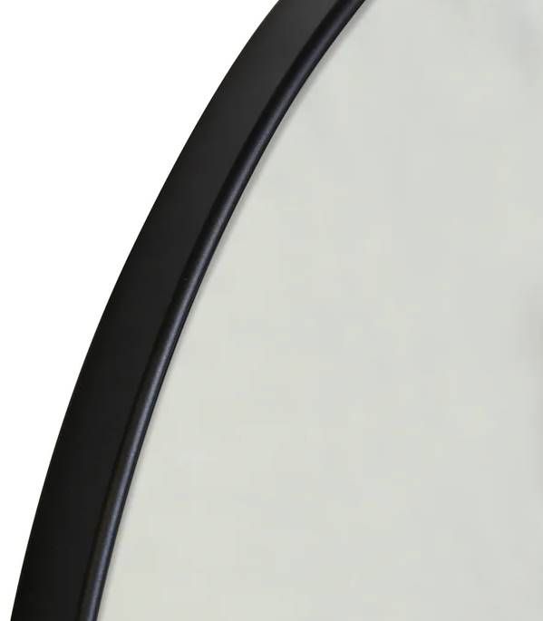 StyleCraft Black Round 32" Mirror-1