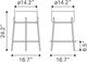 Zuo® Modern Blanche 2-Piece Black/Ivory Counter Stool Set-4