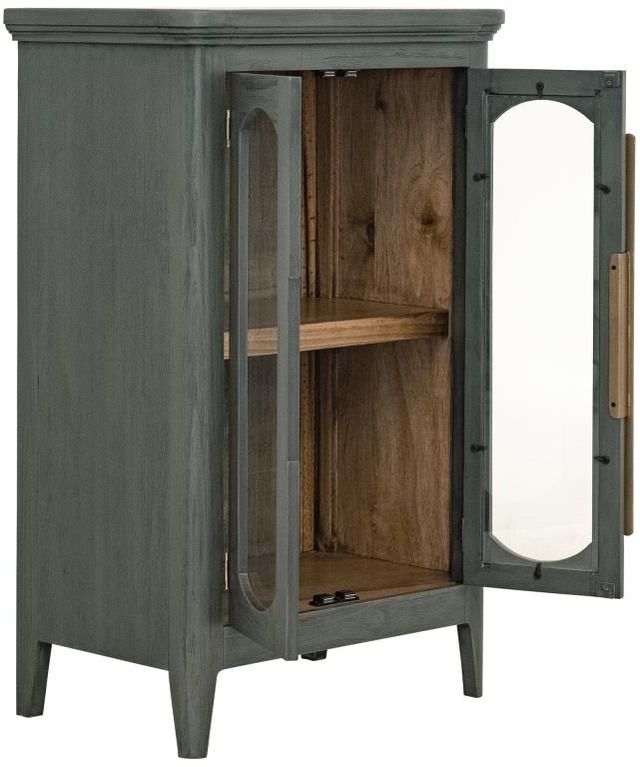 International Furniture Direct Brava Green 2-Door Console-3