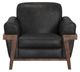 International Furniture Direct Loft Brown Black/Brown Accent Chair-1