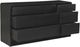 Moe's Home Collection Quinton Matte Black Large Dresser-1