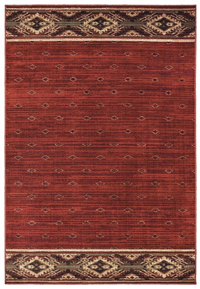 Oriental Weavers™ Woodlands 5'x7' Style 4 Area Rug-0