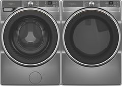 Whirlpool® Core Silver Front Load Laundry Pair
