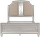 New Classic® Home Furnishings Reflections Matte Silver California King Panel Bed-2