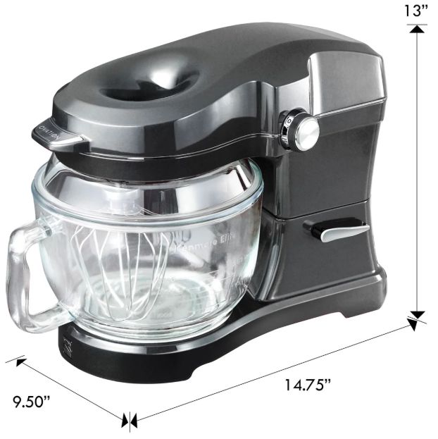 Kenmore® Elite Ovation 10-Speed Gray Stand Mixer-1