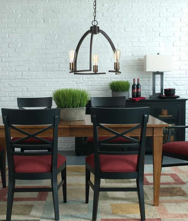 Cal® Lighting & Accessories Kinder Dark Bronze Chandelier-1