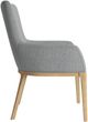 A.R.T. Furniture® Loft Gray/Natural Maple Upholstered Arm Chair-3
