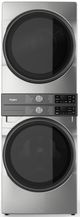 Whirlpool® Radiant Silver Electric Laundry Center, 5.2 Cu Ft. Washer, 7.4 Cu. Ft. Electric Dryer-0