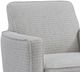 Fusion Furniture Hobnob Stitches Cotton Swivel Glider Chair-2