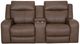 Franklin™ Winston Detroit Taupe Power Reclining Console Loveseat with Power Headrest and Dual Seat Air Massage-0