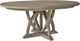 Bernards Citrus Heights Brown Round Dining Table-0