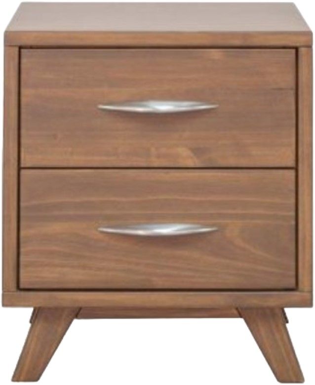 Mako Wood Furniture Brandon Brown End Table