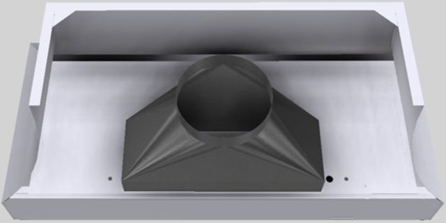 Vent-A-Hood® Designer Series 54" White Wall Mounted Range Hood-1