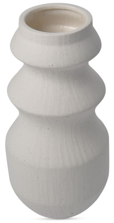 Moe's Home Collection Perri White Vase-1