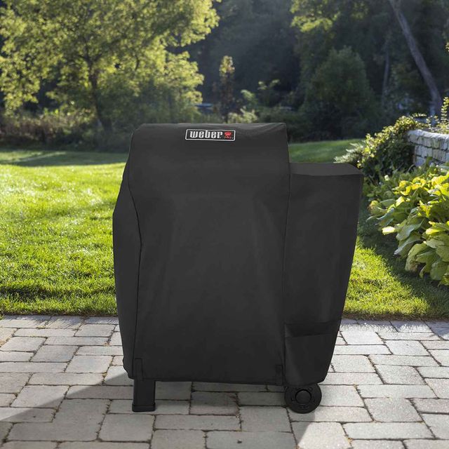Weber® Smoque™ Black Grill Cover-1