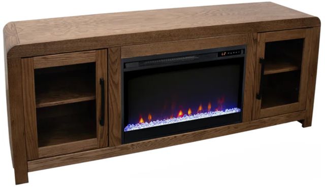 Legends Home Haven Bourbon 65" Fireplace Console-0