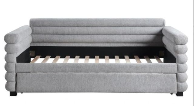 Coaster® Patricia Gray Upholstered Twin Day Bed-1