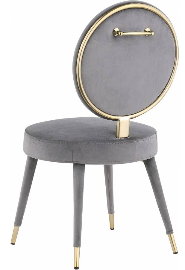 Meridian Furniture Brandy Grey Dining Chair-2