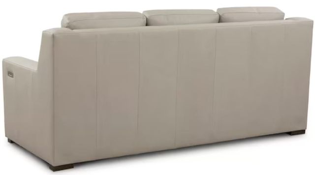 Bassett® Furniture Somers Dove Gray Reclining Sofa-3