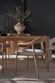 Universal Explore Home™ New Modern Medina Pebble/Natural Oak Echo Dining Arm Chair-1