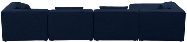 Meridian Furniture Cube 5-Piece Navy Modular Sectional Set-1
