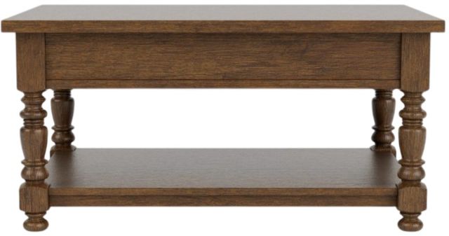Riverside Furniture Eastlake Whiskey Oak Rectangular Cocktail Table-4