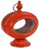 A & B Home Red Candle Holder-0