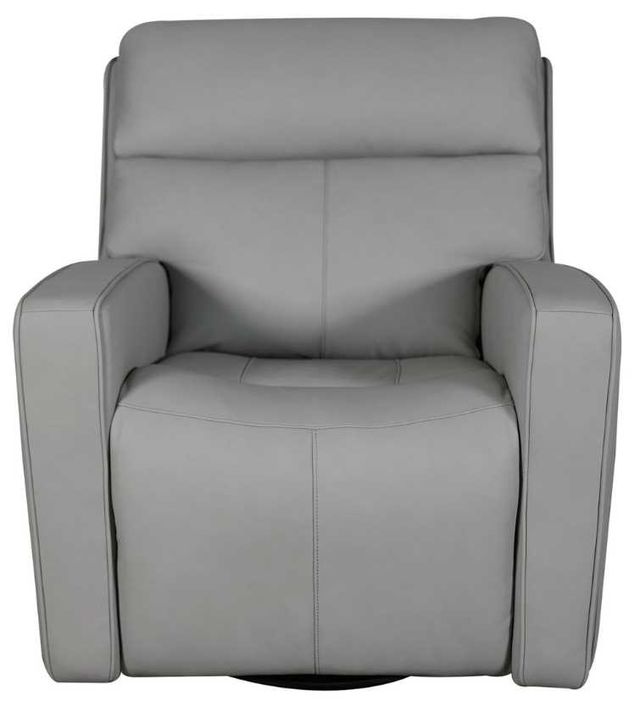 Liberty Furniture Chase Oslo Gray Swivel Glider Triple Power Zero Gravity Recliner-0