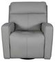Liberty Furniture Chase Oslo Gray Swivel Glider Triple Power Zero Gravity Recliner-0