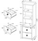 Coaster® Westpark Dark Pine Bookcase-1