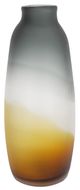 A & B Home Normand Black/Orange/White Vase-2