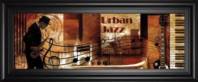 Classy Art Urban Jazz by Robert, P. Wall Art-0