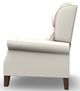 Best® Home Furnishings Customizable Joanna Leather High Leg Recliner with Dark Walnut Legs-1