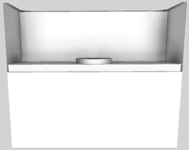 Vent-A-Hood® 36" White Wall Mounted Range Hood-4