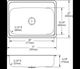 Elkay Celebrity® Brushed Satin 31'' 1-Hole Single Bowl Drop-in Sink-1