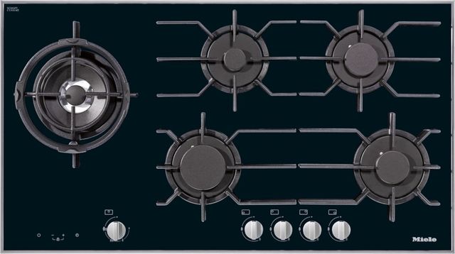 Miele 38" Stainless Steel Gas Cooktop-0
