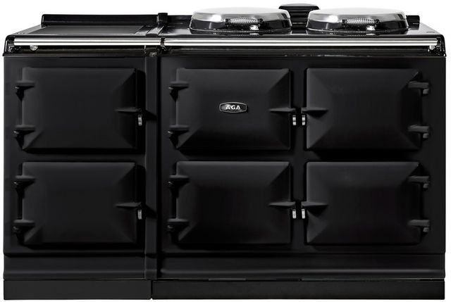 AGA™ eR7 Classic Cast Iron 60" Black Pro Style Electric Range-0