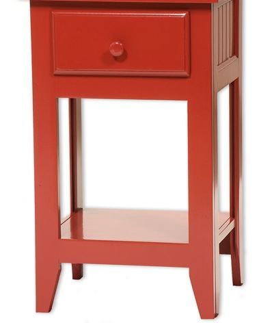American Heartland Manufacturing Poplar Telephone Stand-1