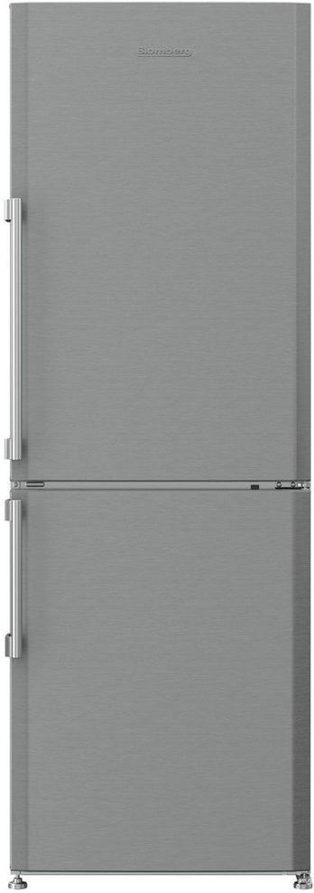 Blomberg® 11.4 Cu. Ft. Stainless Steel Counter Depth Bottom Freezer Refrigerator-0